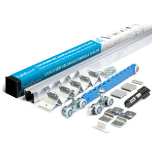 Fittings set with track 75 Flow